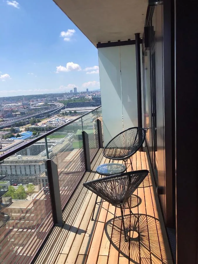 Appartement Brand-New, Close To Centre, Rooftop-Summer-Pool Wenen Oostenrijk